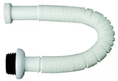 FS 013 สายท่อย่นน้ำทิ้งยืดได้หดได้ ยาว 40-110 ซม. พร้อมยูเนียน