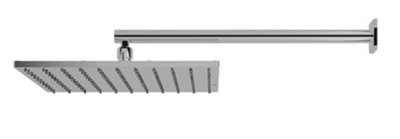 TX488SI ฝักบัวก้านแข็ง (ชนิดติดผนัง) 300 x 300 มม.