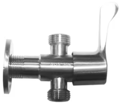 FC 017 วาล์วเปิด - ปิดน้ำ สแตนเลส 304 แบบ 2 ทาง