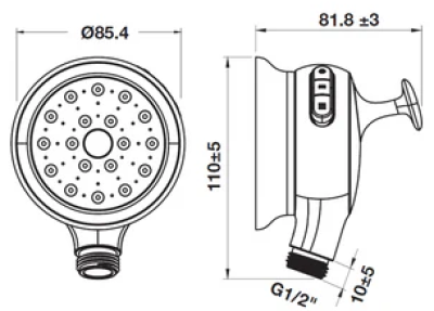 495.95.200 ฝักบัวสำหรับสัตว์เลี้ยง