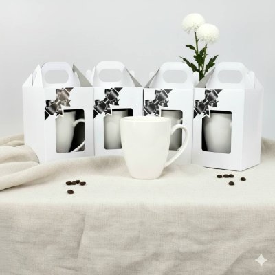 แก้วกาแฟพร้อมถุงไหม