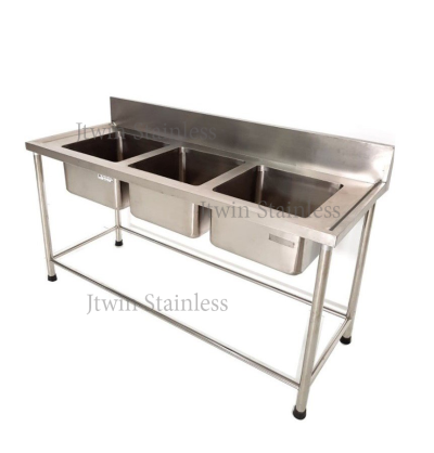 ซิ้งค์ล้างจานสแตนเลส 3 หลุม