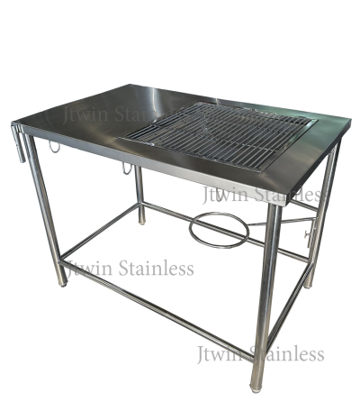 โต๊ะเครื่องมือแพทย์พร้อมตะแกรง