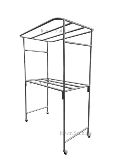 ราวตากผ้าสนามสแตนเลส ถอดประกอบ