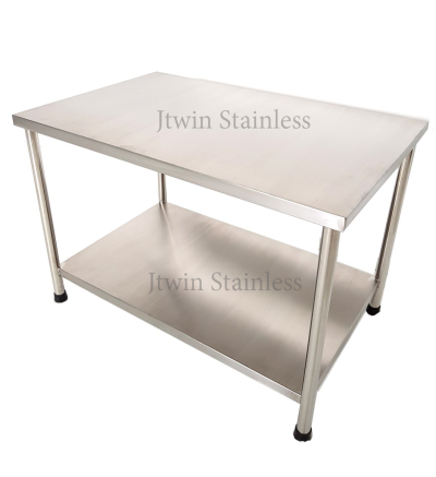 โต๊ะสแตนเลส  2 ชั้น