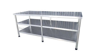 โต๊ะสแตนเลส 3 ชั้น