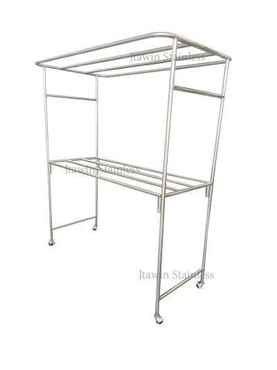 ราวตากผ้าสนามสแตนเลส ถอดประกอบ