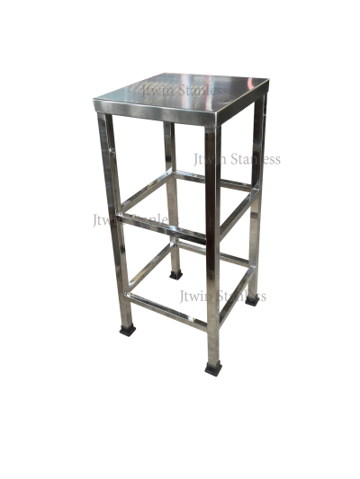 เก้าอี้สแตนเลส (เหลี่ยม) สูง 75 ซม.