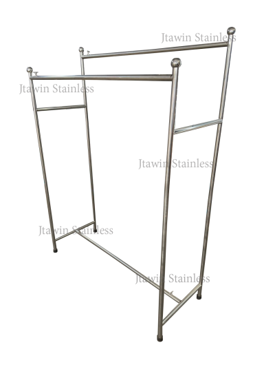 ราวตากผ้าสแตนเลสคู่ 120 ซม.