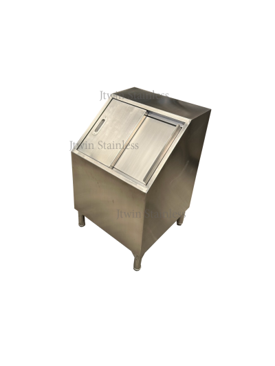 ถังน้ำแข็งสแตนเลส ฝาเฉียง