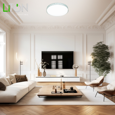 LED Ceiling Lamp TRENDY CRYSTAL เปลี่ยนได้ 3 สี