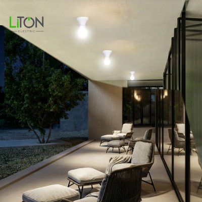 Liton Electric ขั้วแป้น E27  รุ่น BASE