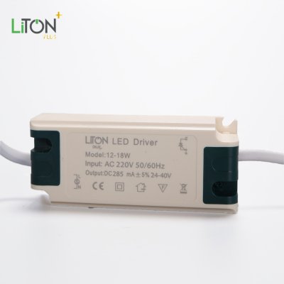 LED ดาวน์ไลท์พาแนล สีขาว รุ่น DLUX ฝังฝ้าทรงกลมสีดำ