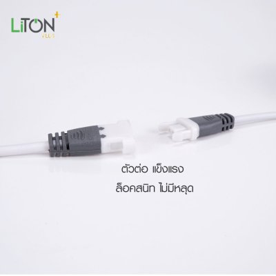 LED ดาวน์ไลท์พาแนล สีขาว รุ่น DLUX ฝังฝ้าทรงกลมสีดำ