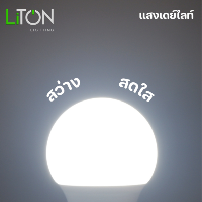 LED E27 A-BLUB GLOBE FUNCTION เปลี่ยนแสง 3 สเตป