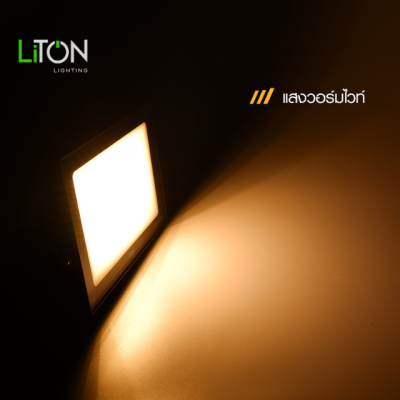 โคมฟลัดไลท์ LED SMD รุ่น DELTA  Daylight (แสงขาว) และ Warmwhite (แสงส้ม)