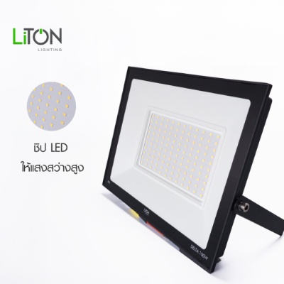 โคมฟลัดไลท์ LED SMD รุ่น DELTA  Daylight (แสงขาว) และ Warmwhite (แสงส้ม)