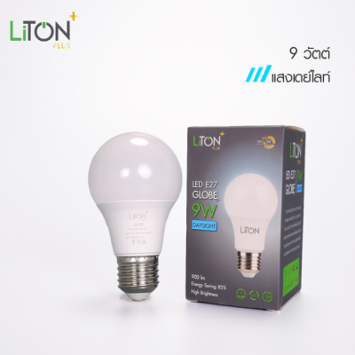 LED E27 A-BLUB GLOBE 3 วัตต์ - 20 วัตต์ Daylight (แสงขาว) และ Warmwhite (แสงส้ม)