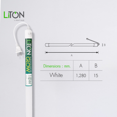 หลอดไฟLED  รุ่น GLOW  Daylight (แสงขาว)