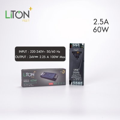 LiTON+ สวิตซ์ชิ่ง เพาเวอร์ ซัพพลาย 24V รุ่น NEXUS