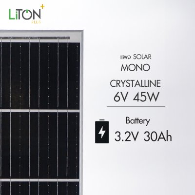 ชุดโคมถนนโซล่า รุ่น TORNADO แบบแผงแยก 500 วัตต์ เดย์ไลท์