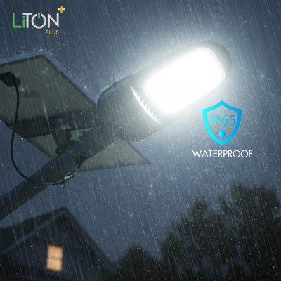 ชุดโคมถนนโซล่า รุ่น TORNADO แบบแผงแยก 500 วัตต์ เดย์ไลท์