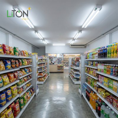 LiTON+ ชุดเซ็ทคู่ LED T8x2 Double End พร้อมสวิตซ์ รุ่นSABER PLUS 30วัตต์ เดย์ไลท์ (แสงขาว)