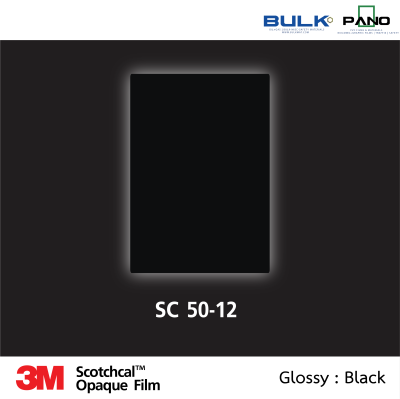 3M Scotchcal Graphic Film 50 Series-SC50-12 – Black