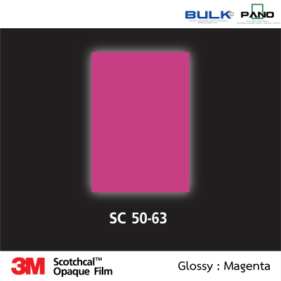 สติกเกอร์ไวนิลทึบแสง รุ่น 50-SC50-63 – Magenta