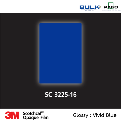 3M Scotchcal Graphic Film 32 Series-3225-16 Vivid Blue (Glossy)