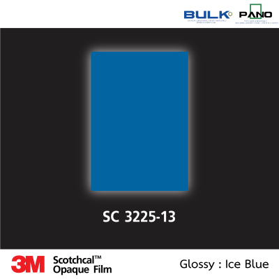 สติกเกอร์ไวนิลทึบแสง รุ่น 32-3225-13 Ice Blue (Glossy)