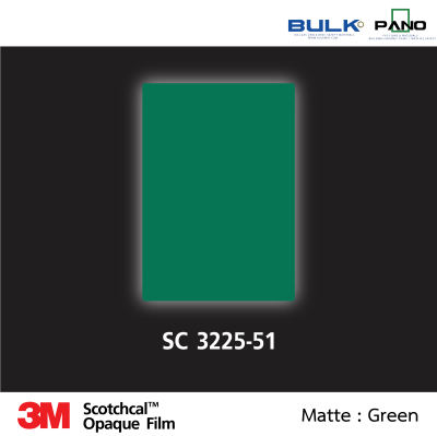 3M Scotchcal Graphic Film 32 Series-3225-51 Green (Matte)