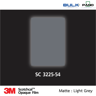 สติกเกอร์ไวนิลทึบแสง รุ่น 32-3225-54 Light Grey (Matte)