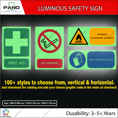 Luminous Safety Sign