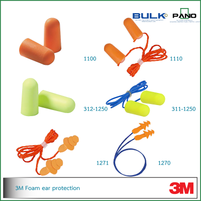 3M Foam Ear Plugs