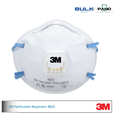 3M Particulate Respirator 8822, P2, Valve