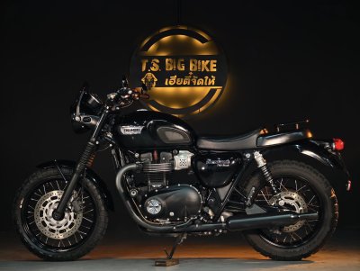 TRIUMPH BONNEVILLE T100 BLACK