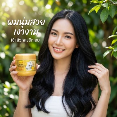 ลีกาโน่ แฮร์ ทรีทเม้นท์ สูตรนมแพะ 450กรัม