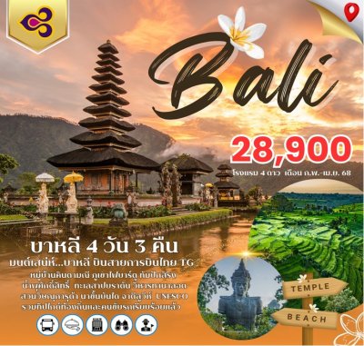 บาหลี Bali ( 4 วัน 3 คืน )