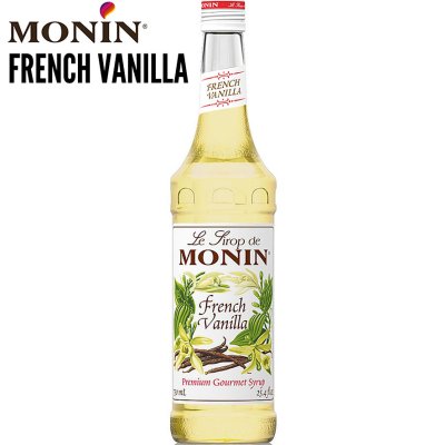 โมนิน ไซรัป French Vanilla 700 ml. / Monin Syrup French Vanilla 700 ml.