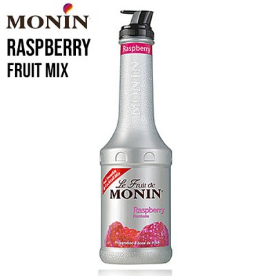 โมนิน เพียวเร่ Raspberry 1 L. / Monin Fruit Mix Rasberry 1 L.