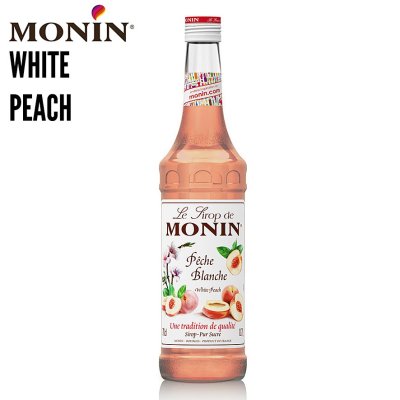 โมนิน ไซรัป White Peach 700 ml. / Monin Syrup White Peach 700 ml.