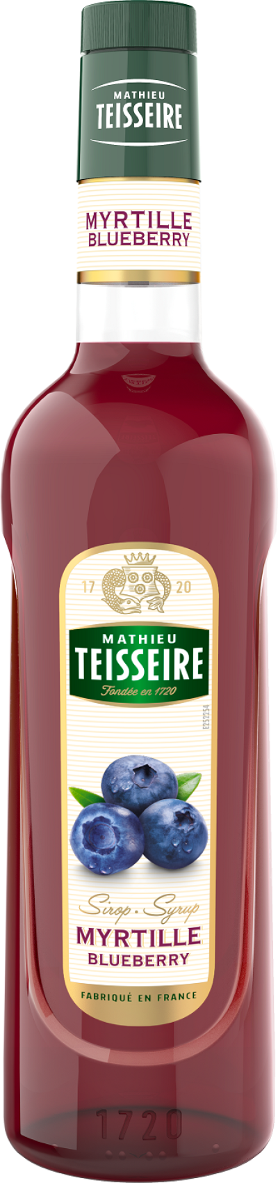 Teisseire Blueberry syrup 70 cl / ไซรัป แมททิวเตสแซร์ กลิ่นบลูเบอร์รี่ 70 cl