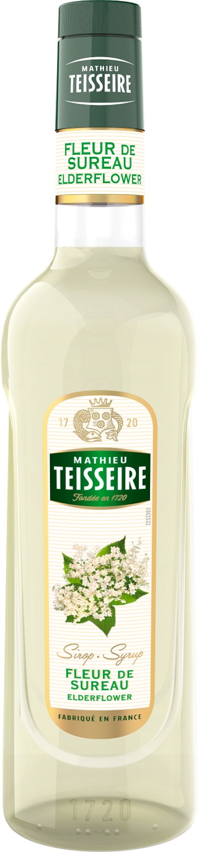 Teisseire Elderflower syrup 70 cl / ไซรัป แมททิวเตสแซร์ กลิ่นเอลเดอร์ฟลาวเวอร์ 70 cl