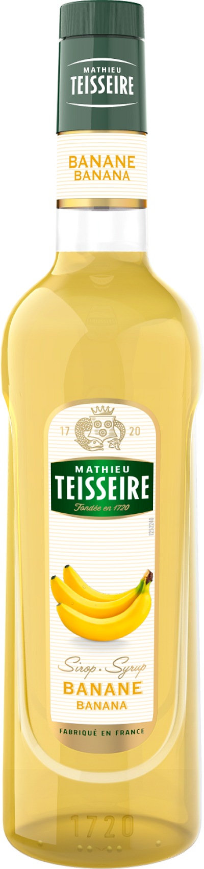 Teisseire Banana syrup 70 cl / ไซรัป แมททิวเตสแซร์ กลิ่นกล้วยหอม 70 cl