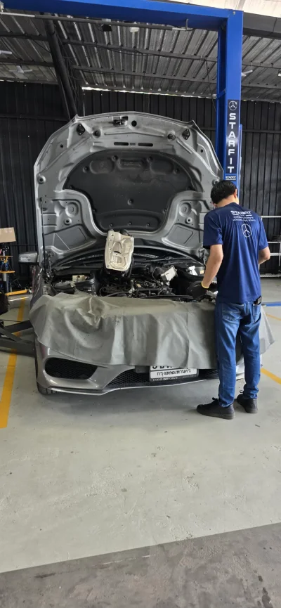 Benz 220d ยกเครื่อง