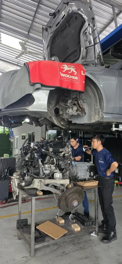 Benz 220d ยกเครื่อง