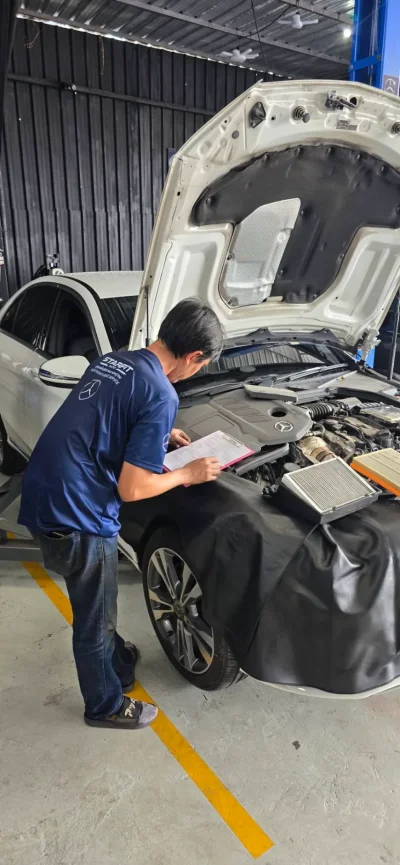 4.	อู่ซ่อมรถยุโรป Benz BMW Porsche มาตรฐานศูนย์ สตาร์ฟิตออโต้ นนทบุรี