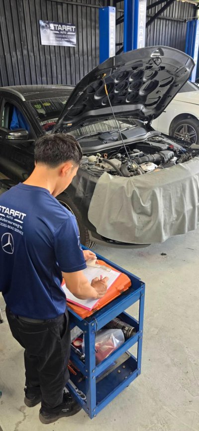 บริการตรวจเช็กและซ่อมระบบเบรก Benz BMW Porsche