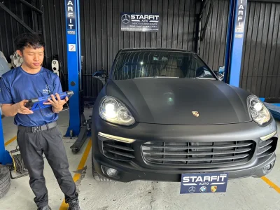 ซ่อมรถBenz BMW Porsche ด้วยงบแบบใจไม่สั่น